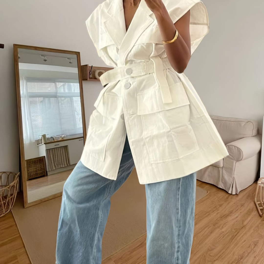 Sleeveless Blazer
