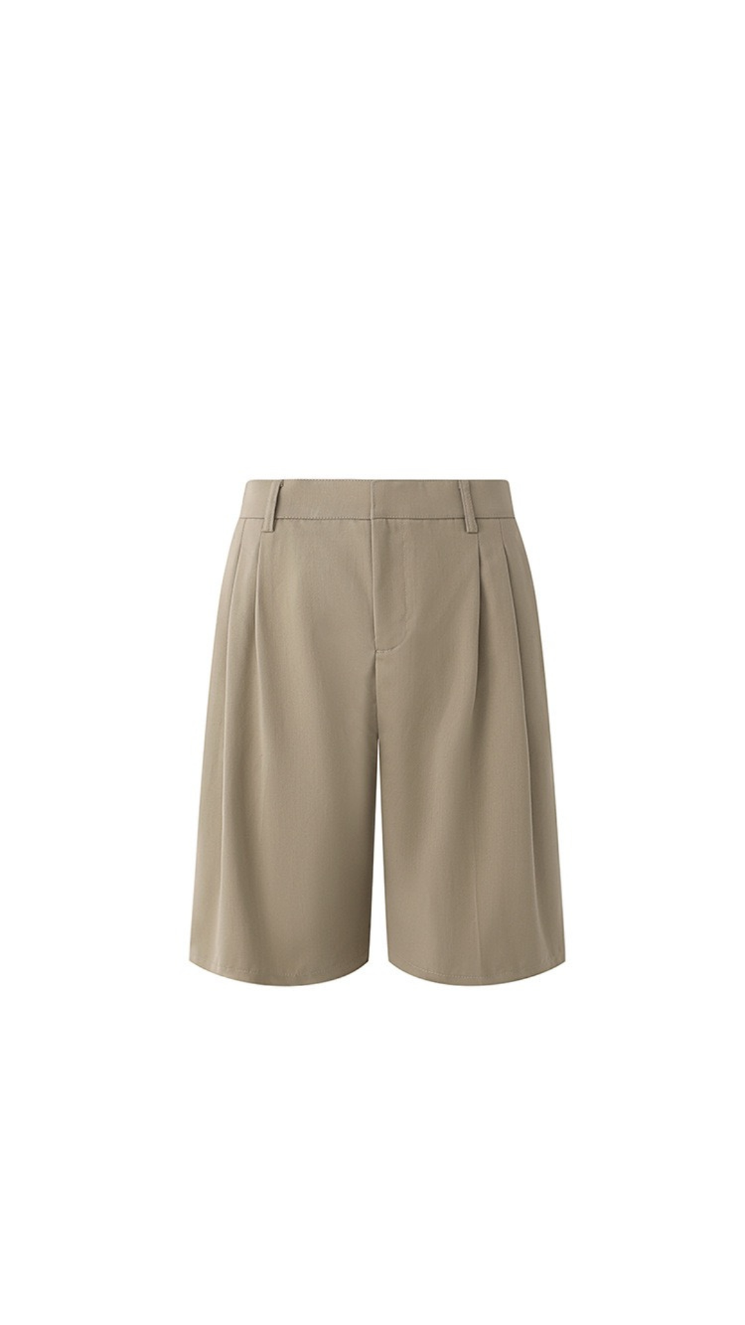 Pleated Shorts