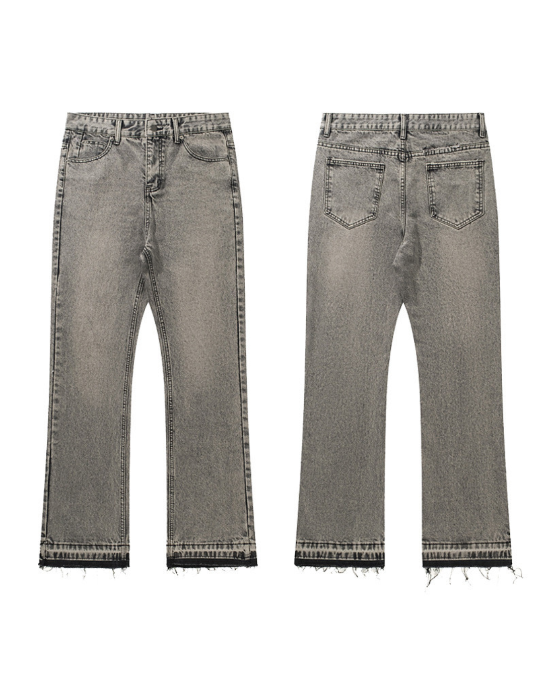 Washed Flared Jeans