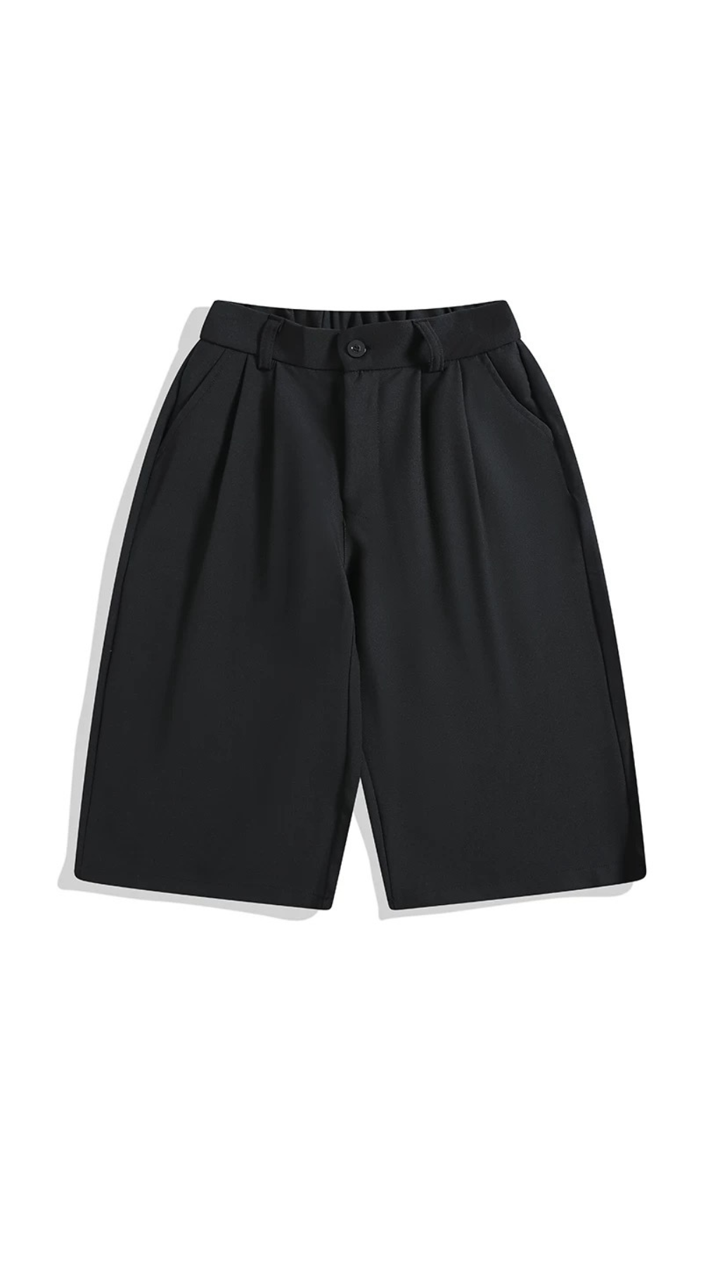 Noir Pleat Shorts