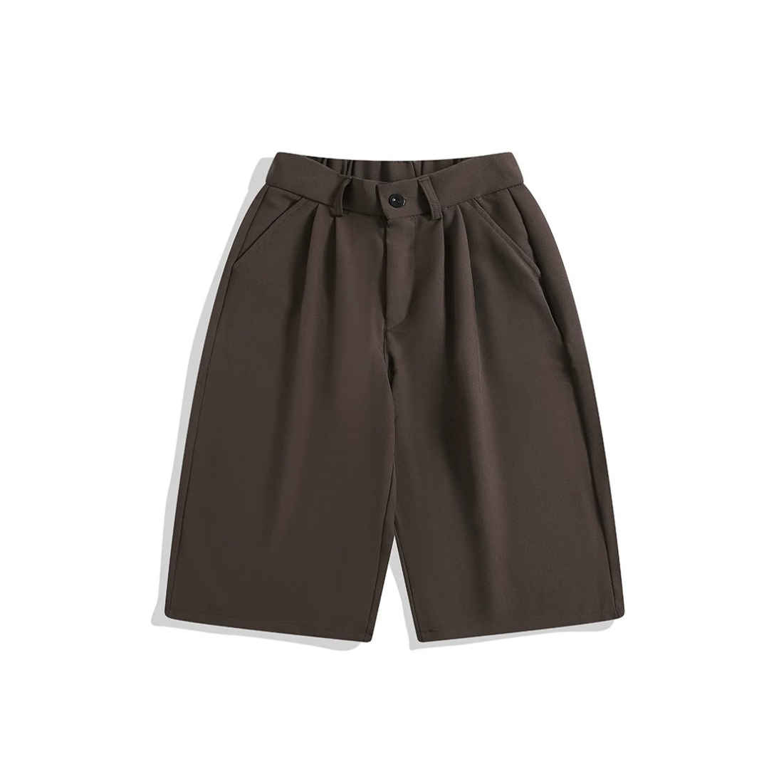 Noir Pleat Shorts