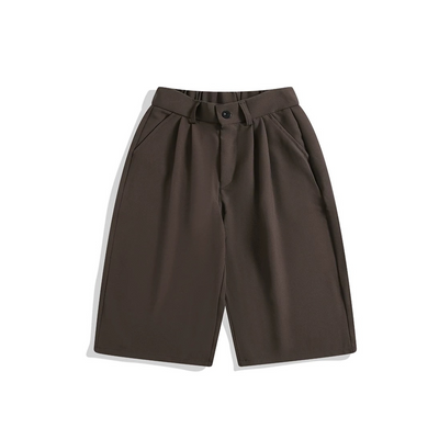 Noir Pleat Shorts