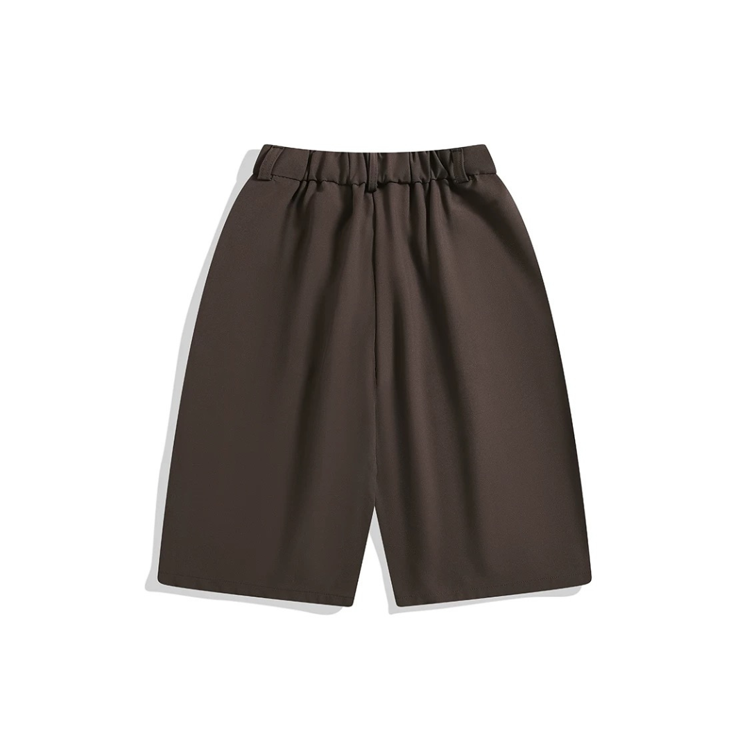 Noir Pleat Shorts