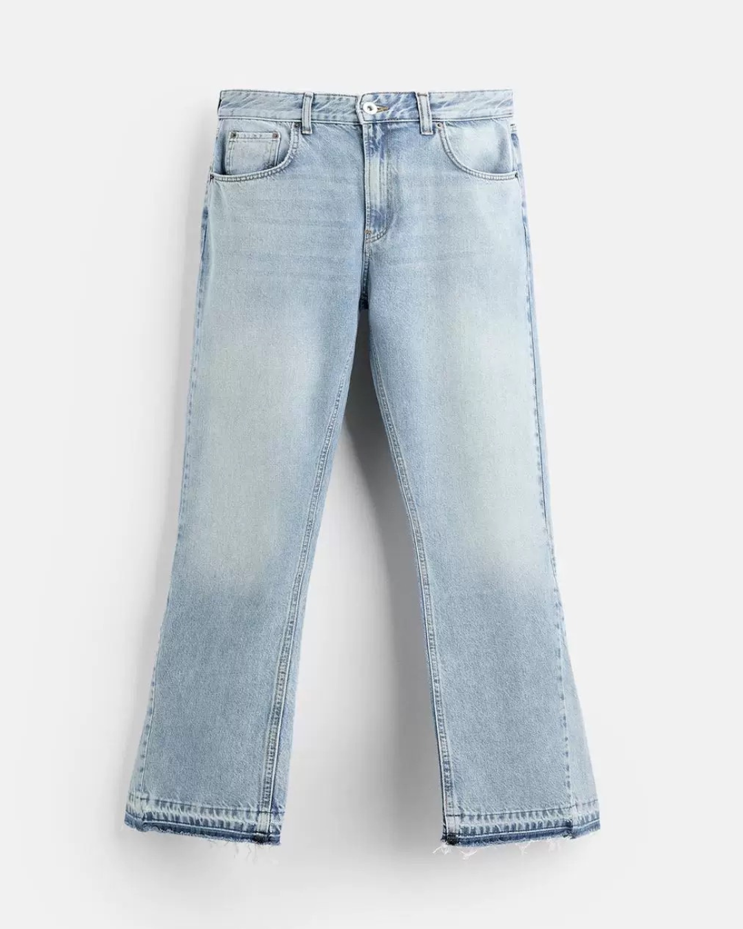 Washed Flared Jeans