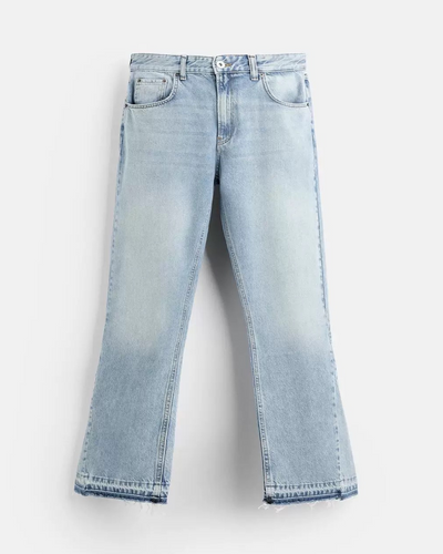 Washed Flared Jeans