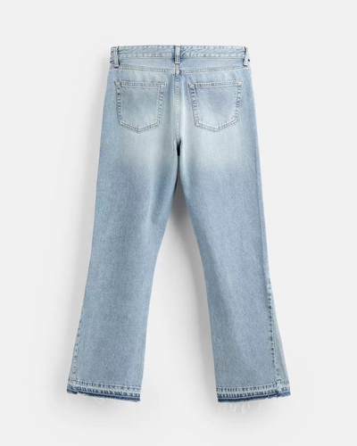 Washed Flared Jeans