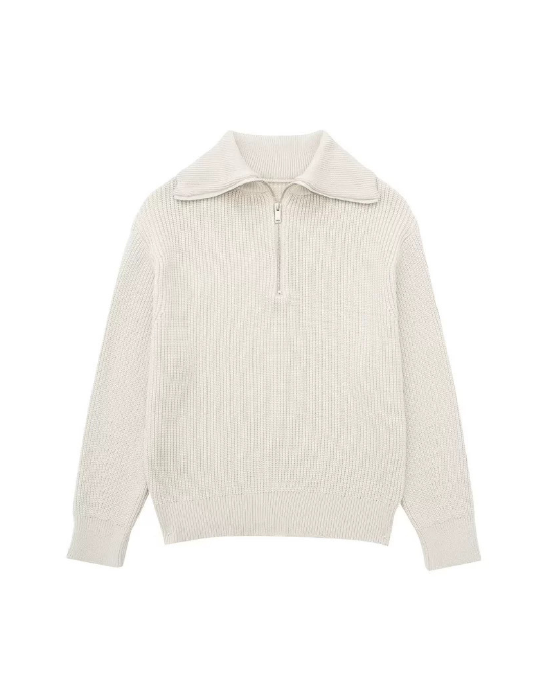 Jameal Knitted Half-Zipper